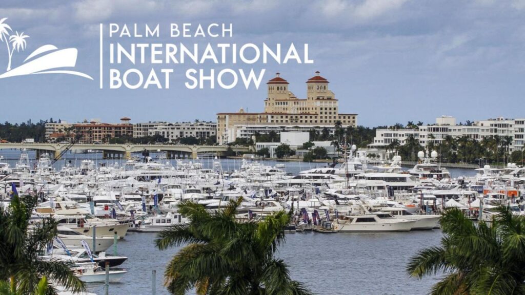 Luxury Travel Calendar - The Palm Beach Boat Show - Private Jet Charter