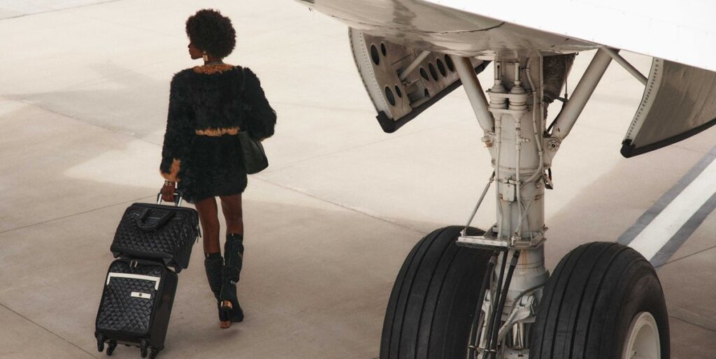woman boarding private jet charter farringdon jets