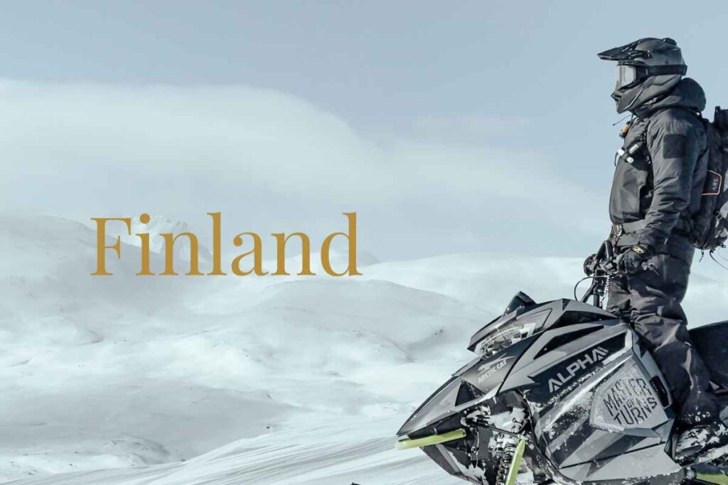 Finland - Embark on an Unforgettable Snowmobile Adventure